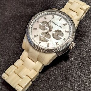 Michael Kors Ritz Chronograph Crystal Ladies Watch